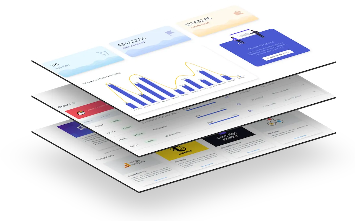The simple to use gift card, certificate maker and manager software