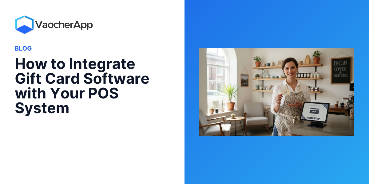 How to Integrate Gift Card Software with Your Pos System | VaocherApp