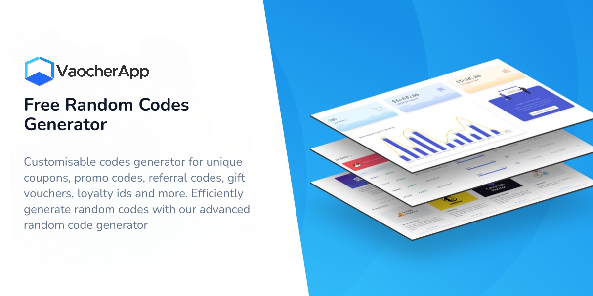 Free Random Codes Generator | VaocherApp