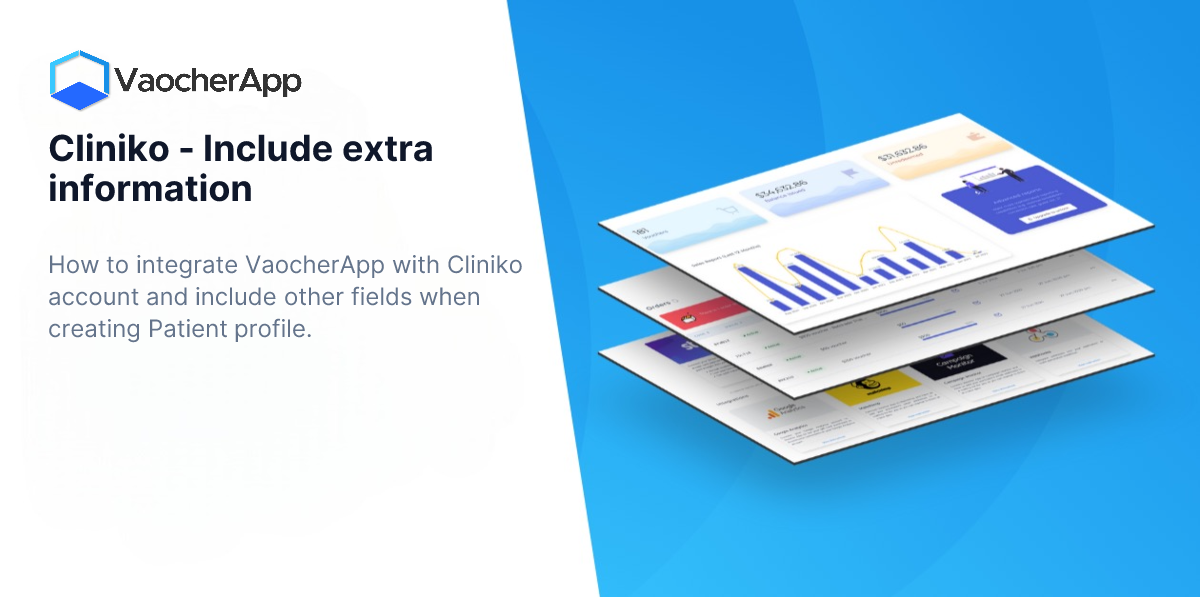 Cliniko Include Extra Information | VaocherApp