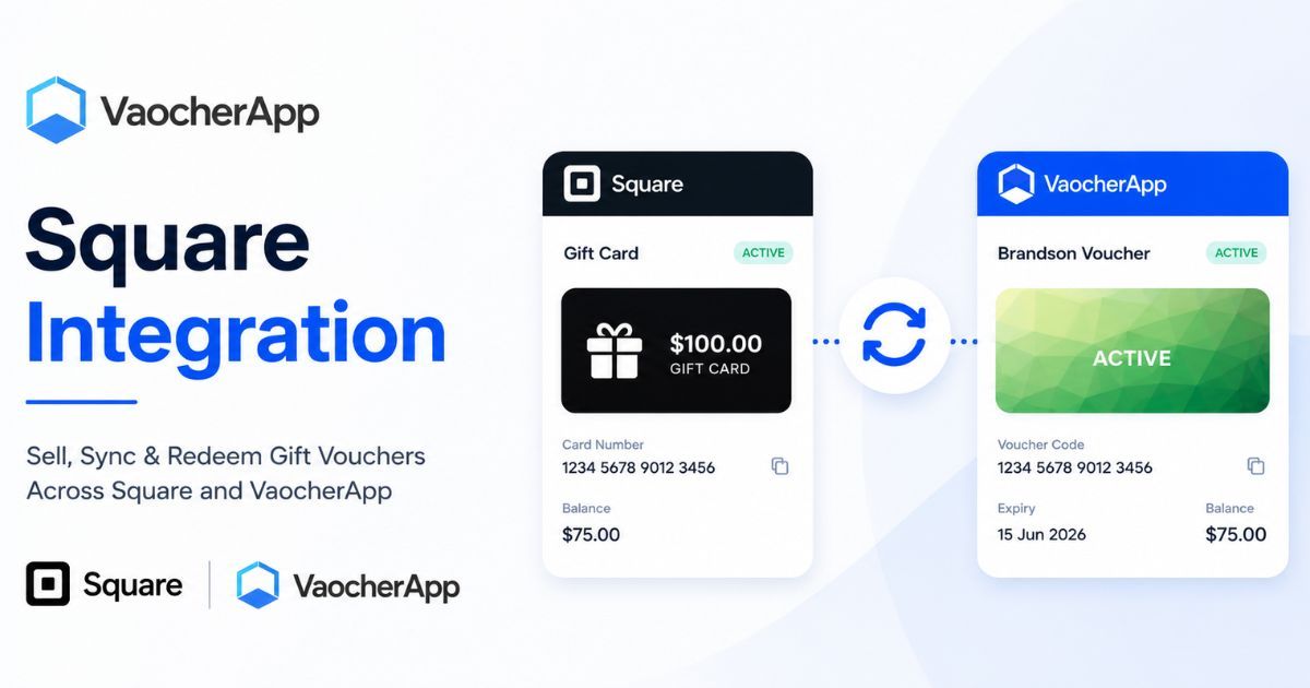 Square Gift Card Integration with VaocherApp | Complete Guide